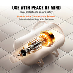 Dog Dryer, 2800W/4.3HP Dog Blow Dryer, Pet Grooming Dryer With Adjustable Speed And Temperature Control, Pet Hair Dryer With 4 Nozzles And Extendable Hose, Black